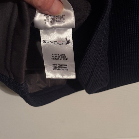 Spyder Men's Navy and Charcoal Ski Jacket - Picture 10 of 10